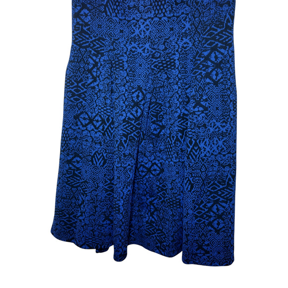 Emerald Sundae Womens Sleeveless Summer Fit and Flare Skater Dress Blue Large - Picture 10 of 15